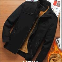 ÁO KHOÁC KAKI LÓT LÔNG NAM PHỐI CHẤT VẢI DÀY DẶN CÓ TÚI TRONG FORM RỘNG BAO ĐẸP HÀNG ĐẸP HOT TREND