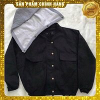 Áo Khoác Kaki Mũ Nỉ Siêu Hot