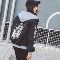 Áo khoác kaki mũ tàn 😜