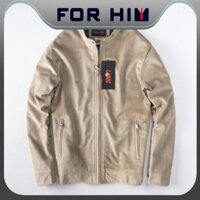 Áo khoác kaki nam cổ trụ FOR HIM-2018, cực ấm, cực sang trọng Chính hãng