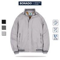 Áo Khoác Kaki Nam Lót Lông Lớp BONADO BD16 - Đen