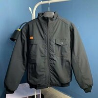 Áo khoác Kaki nam trung niên lót lông ấm áp dày dặn chất liệu cao cấp, áo khoác ngoài mùa đông tặng bố, tặng ông - AK02