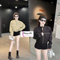 Áo Khoác Kaki Túi Hộp 2 Lớp, Chất Kaki Siêu Đúng Form HÀNG HOT 2025