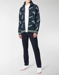 Áo Khóac Kenzo Nỉ Navy Thêu Hoa 5Bl7514Dd76