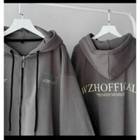 áo khoác khóa kéo dạng tay phồng cam kết hàng đẹp chất lượng