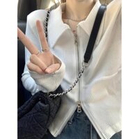 Áo Khoác Khóa Kéo Thời Trang Dành Cho Nữ