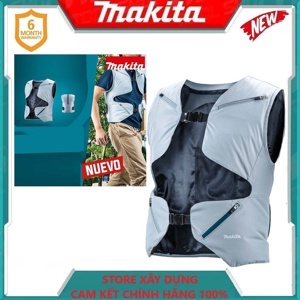 Áo khoác không tay làm mát dùng pin Makita DFV214A02 sizeXL