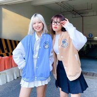 Áo khoác len, cardigan nữ, áo khoác cardigan hoạt hình, áo khoác cardigan in dẹp, áo cardigan ARMOUS - Xanh - FreeSize 40kg--->70kg