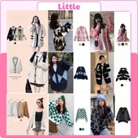 Áo Khoác Len Cardigan Nữ Tổng Hợp Phong Cách Hàn Quốc