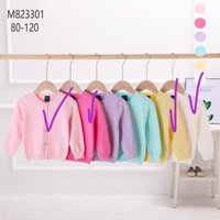 Áo khoác len cho bé gái - áo len cardigan cho bé gái