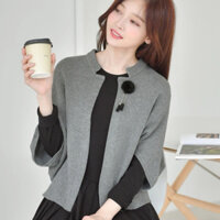 Áo khoác len choàng cao cấp.(có trắng kem)