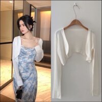 Áo Khoác Len Choàng Mỏng Mát Không Khuy Mặc Kết Hợp Các Loại Quần Váy Đầm Áo Hàng Quảng Châu | Bé Tiu Clothing - Hàng mớ