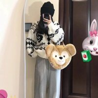 Áo khoác len có mũ trùm đầu rộng rãi dành cho nữ với áo len dệt kim có khóa kéo bằng sáp mềm mại