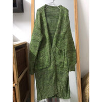 áo khoác len dáng dài hàng si