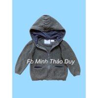 Áo khoác len khủng long zara xanh rêu