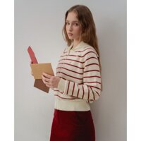 Áo Khoác Len LA STUDIOS Mix Wool Cổ Thuỷ Thủ