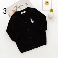 Áo khoác len mỏng Cardigan cho bé
