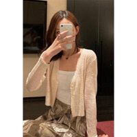 áo khoác len mỏng dạng cardigan new