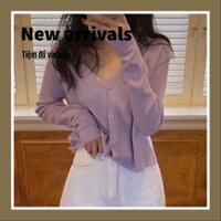 Áo khoác len mỏng nhiều màu