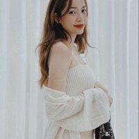 Áo khoác len mỏng siêu xinh