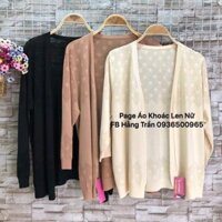 Áo khoác len mỏng