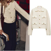 Áo Khoác Len Nữ Dệt Kim - Áo Cardigan Len Tiểu Thư - Phong Cách Thanh Lịch - SHILA.CLOSET