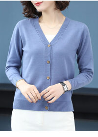 Áo khoác len nữ phong cách Hàn - fashion Anas Ya - KL09101 - XL
