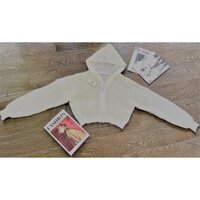 Áo khoác len tia kéo