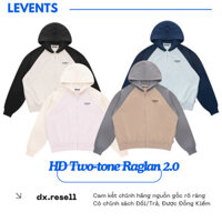Áo khoác Levents Two-tone Raglan Zipper Hoodie Boxy 2.0