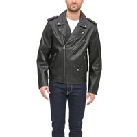 Áo Khoác Levi's Chính Hãng - Faux Leather Classic Motorcycle Jacket - Màu Đen | JapanSport LM0RU130