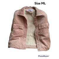 áo khoác lông 2 mặt