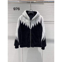 Áo Khoác Lông Cánh Siêu Ấm 11590, Áo Khoác Burlon Lông New 2,3kg