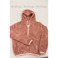 Áo khoác lông cừu 2 mặt có mũ