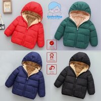 Áo khoác lông cừu, áo phao trẻ em chính hãng BEBELE [loại 1]siêu ấm siêu nhẹ dành cho bé trai bé gái  AK3