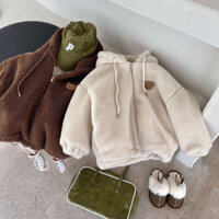 Áo khoác lông cừu cho bé