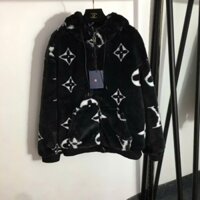 Áo Khoác Lông Cừu Hoa LV ZangZang Thời Trang Nam Nữ Cao Cấp