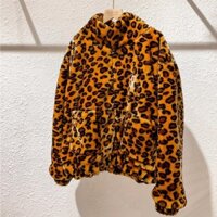 Áo khoác lông da beo MILINAA C0203-2