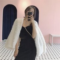 áo khoác lông ngắn sang trọng quảng châu order