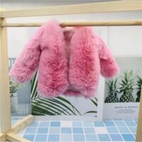 Áo khoác lông nhân tạo cho mô hình búp bê tỷ lệ 1/6 .