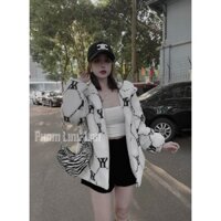 áo khoác lông nữ siêu hót mẫu mới