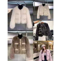 áo khoác lông sang chảnh