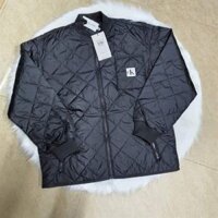 Áo Khoác Lông Vũ Calvin Klein Siêu Nhẹ Siêu Ấm Trần Trám Màu Đen