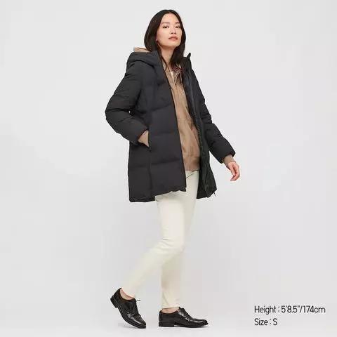 Áo khoác lông vũ nữ đại hàn Seamless Down Uniqlo 429467