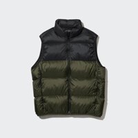 Áo Khoác Lông vũ Uniqlo Chính hãng - Ultra Light Down Vest (Wide Quilt) - 57-Olive | JapanSport 311-463244