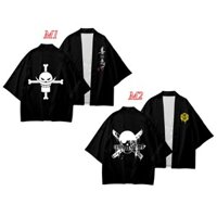 áo khoác Luffy Trong One Piece đảo hải tặc, áo khoác kimono Luffy phong cách Nhật Bản
