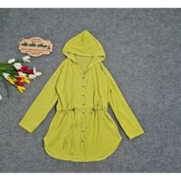 Áo khoác lưới kèm mũ co giãn xuất Nhật