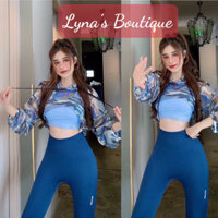 Áo khoác lưới kèm mũ