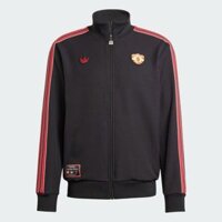 ÁO KHOÁC MANCHESTER UNITED TERRACE ICONS TRACK TOP BLACK 2024/25 CHÍNH HÃNG JF0358