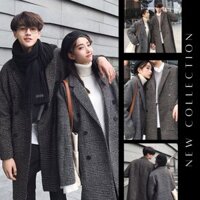 Áo Khoác Măng Tô, Blazer Nam, Dáng Dài, Vải Cao Cấp từ Hàn Quốc, Đẹp - Mềm Mịn - Không Xù