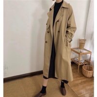 Áo khoác măng tô nữ dáng dài